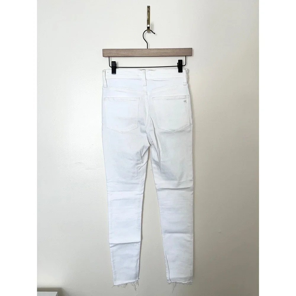 Madewell Skinny Jeans Bundle 3 Pairs White‎ Black Blue High Mid Rise Size 25/26